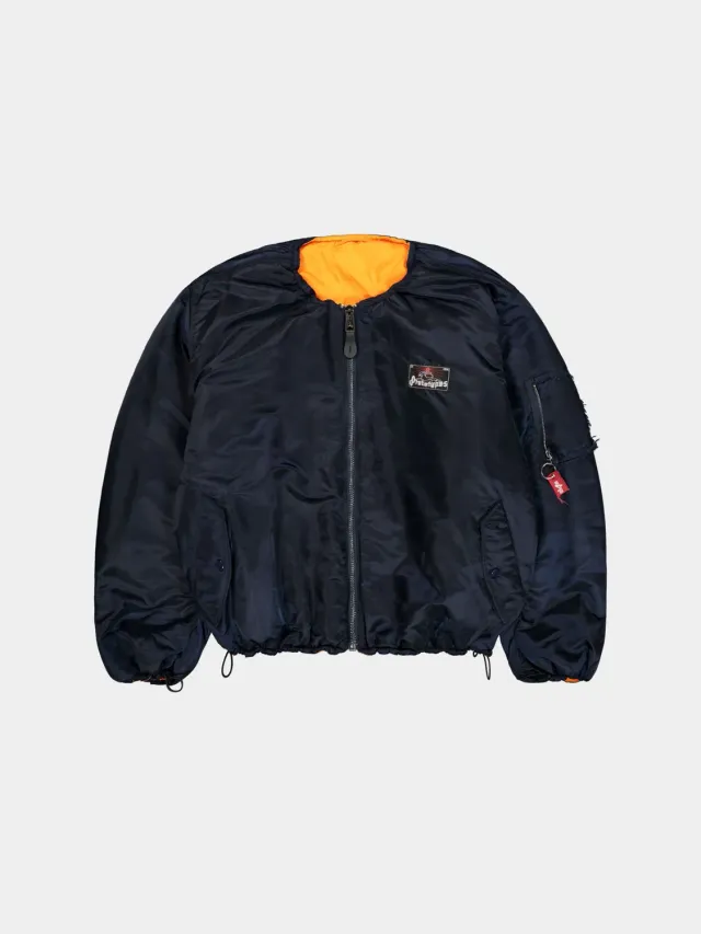 Alpha Industries Prototypes Toggle Bomber geaca navy rezistent apa