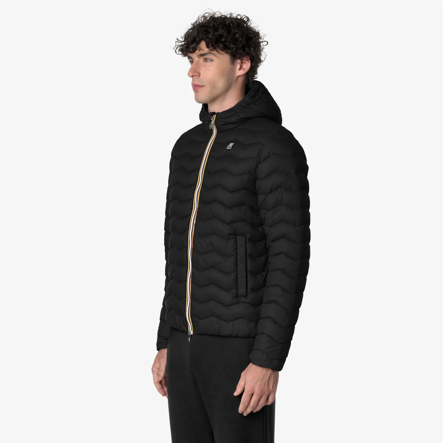 K-Way Jack Quilted Warm geacă neagră bărbați