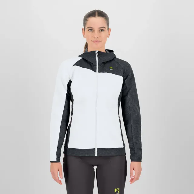 Karpos Averau W Full-Zip Hoodie fleece dama cu gluga