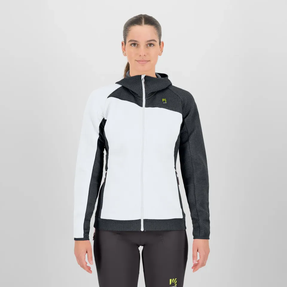Karpos Averau W Full-Zip Hoodie fleece dama cu gluga