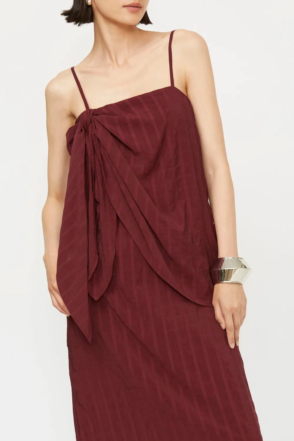 Isabelle Blanche rochie carouri royal brown S