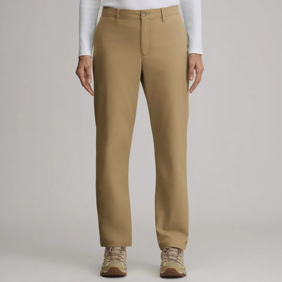 Eddie Bauer Flannel Lined pantaloni damă bumbac călduroși