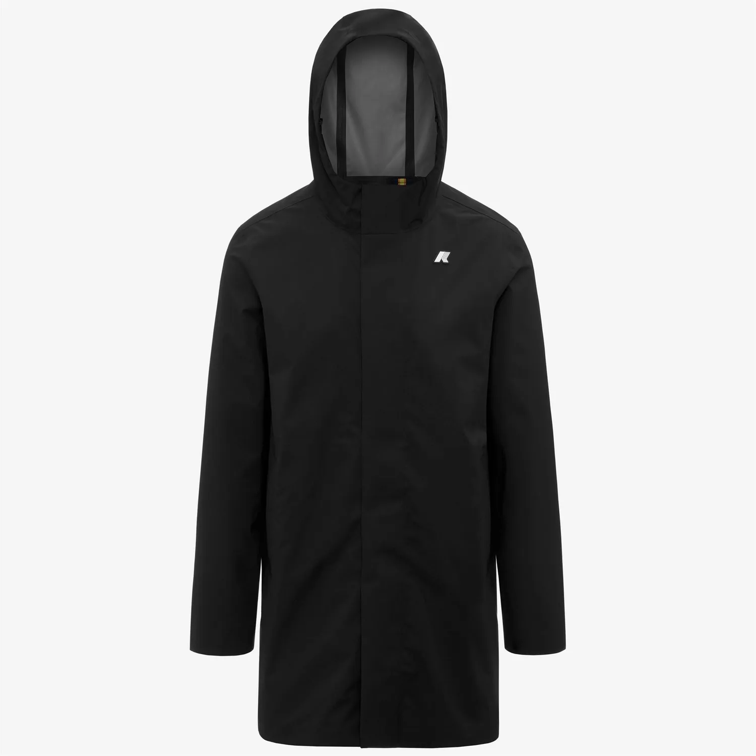 K-Way Tommy Stretch 2L palton barbati negru 3/4 impermeabil