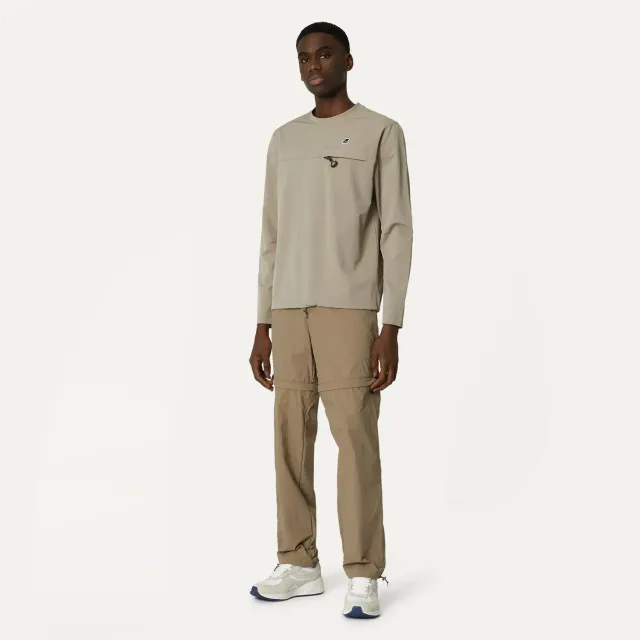 K-Way Sepaux pantaloni barbati Beige Taupe cargo