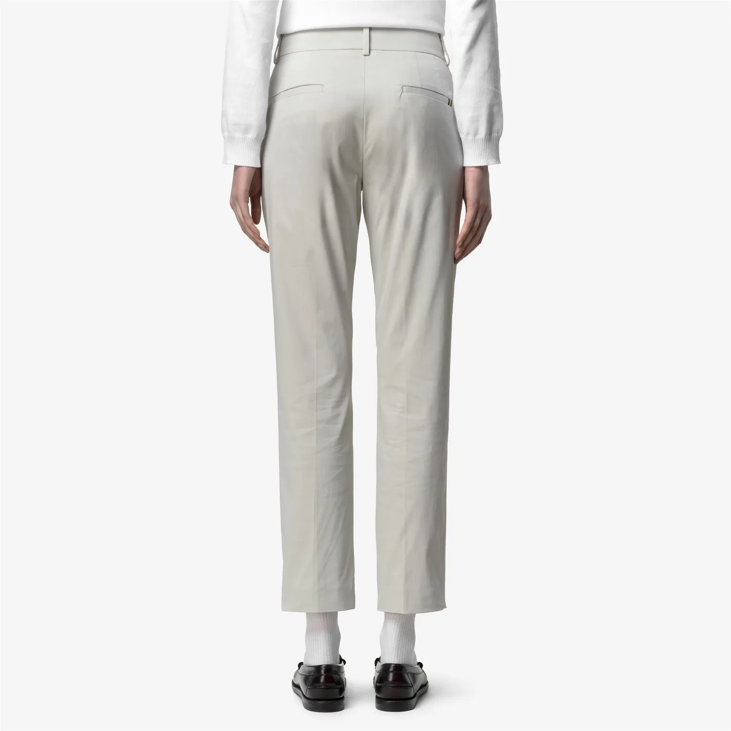 K-Way Belle Twill Tech pantaloni dama bej chino