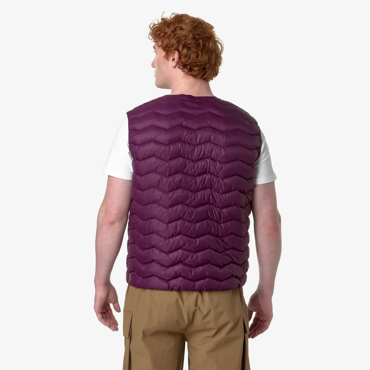 K-Way Valty vesta barbati Violet Purple matlasata