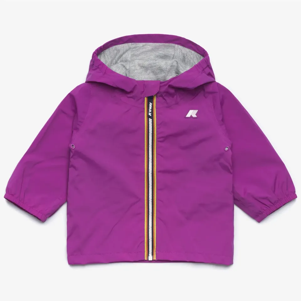 K-Way E. Jack Stretch geacă copii violet impermeabilă