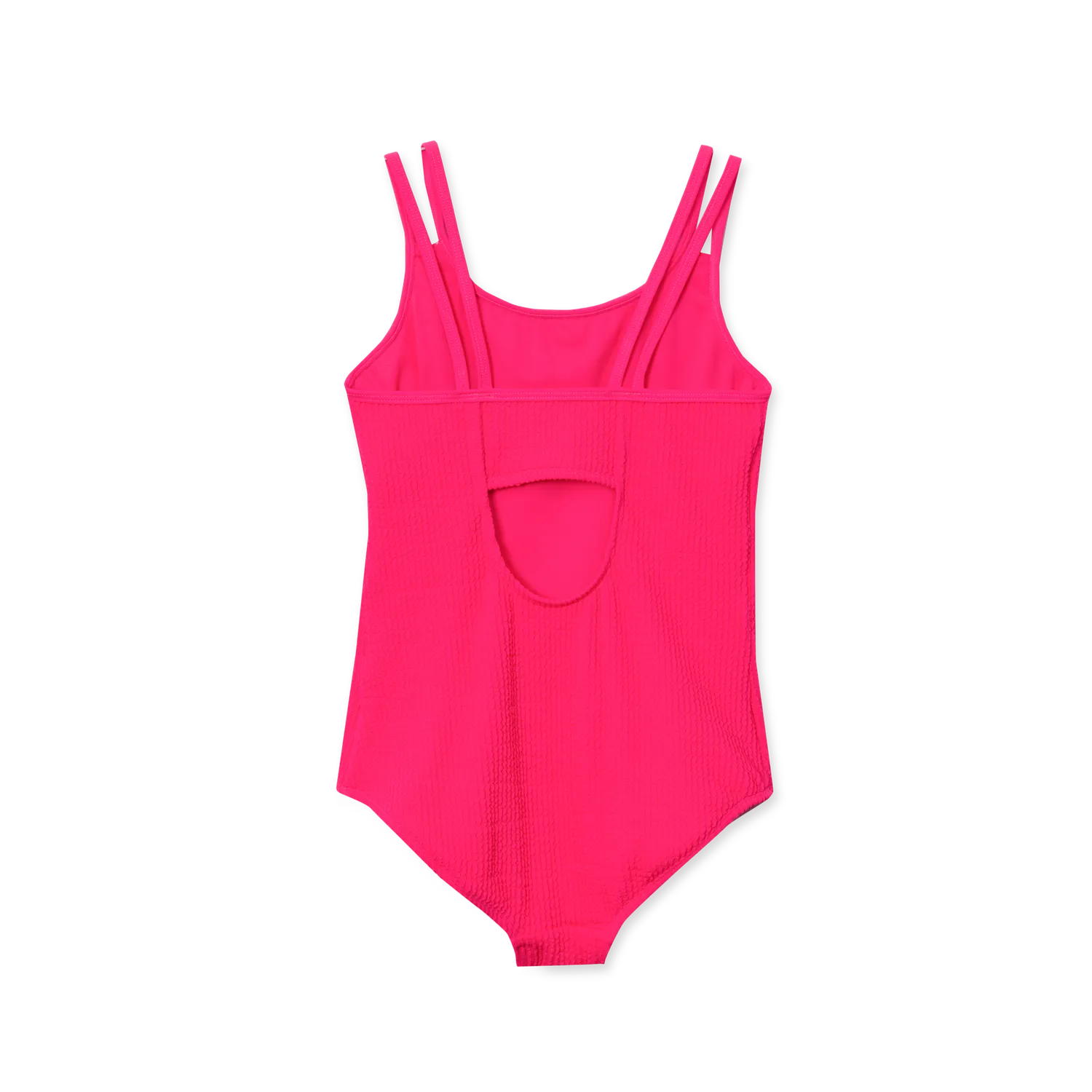Eddie Bauer Sea Spray costum baie fete Knockout Pink UPF50+
