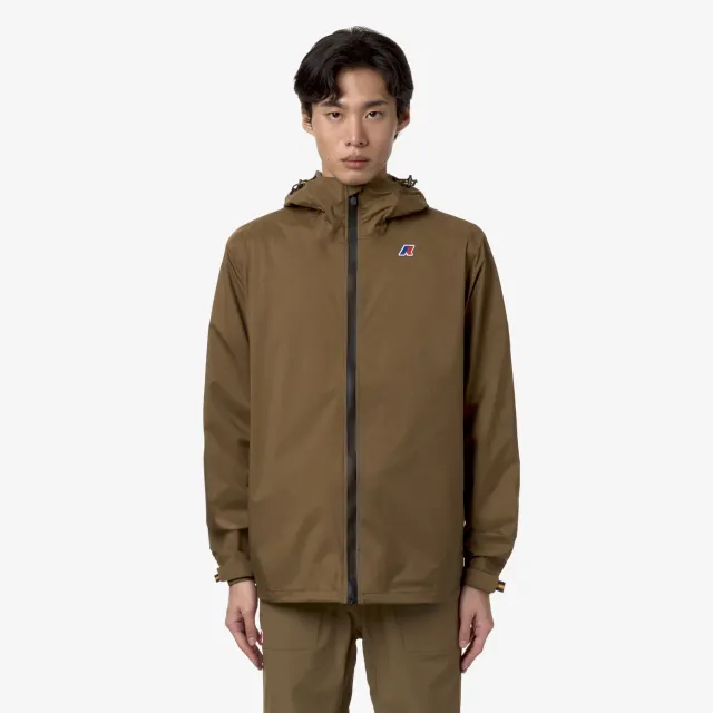 K-Way Charmel Travel geacă unisex Brown Corda impermeabilă