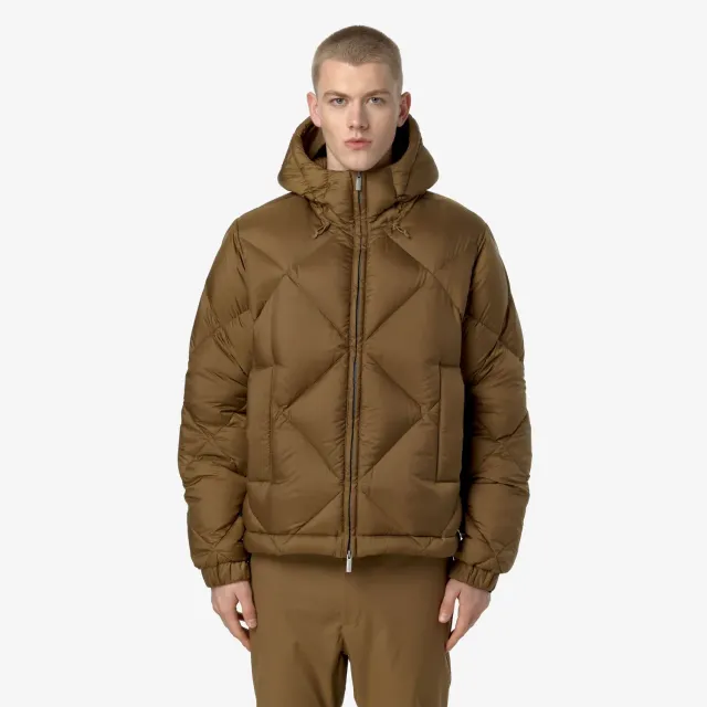 K-Way Quill Super Light Thermo Heavy geaca maro cu puf