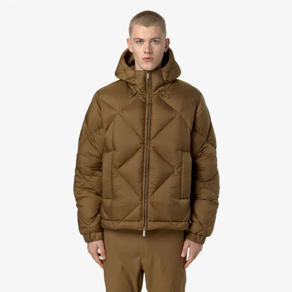 K-Way Quill Super Light Thermo Heavy geaca maro cu puf