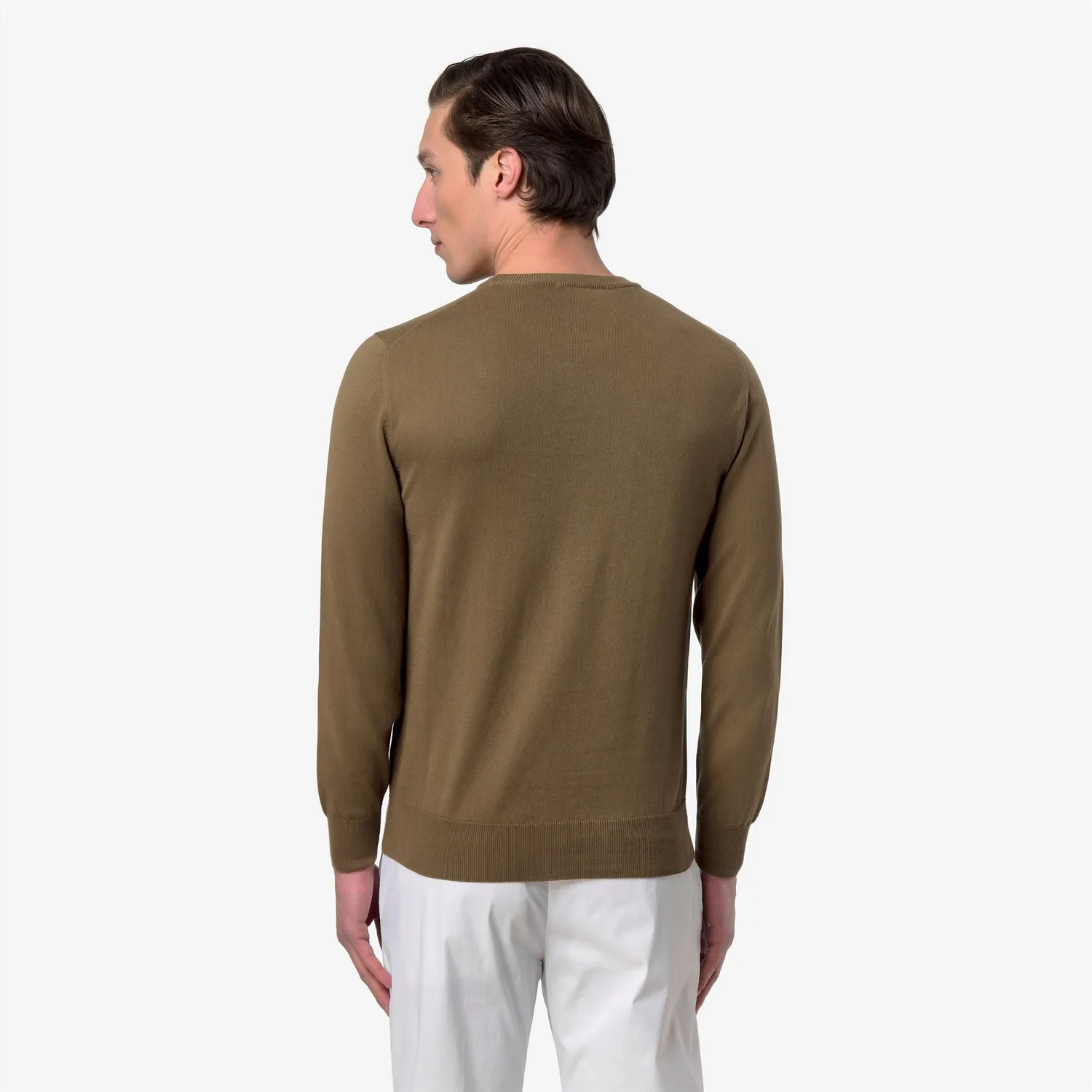 K-Way Sebastien Cotton pulover maro Brown Corda
