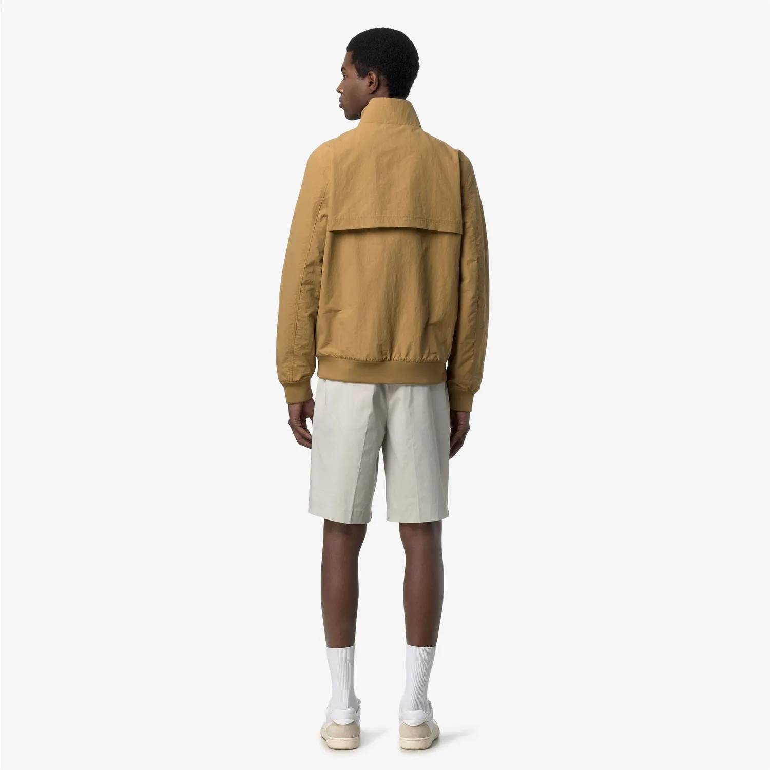 K-Way Arsene Cotton Double geacă bărbați maro reversibilă