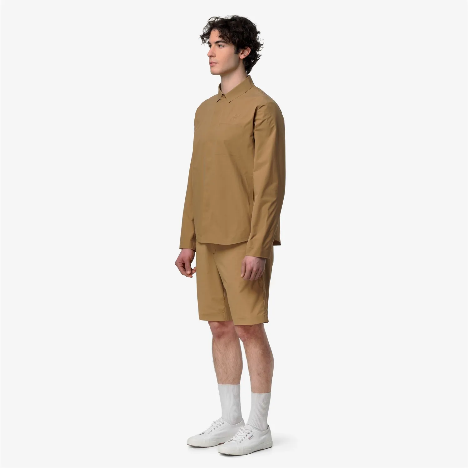 K-Way Sharrie Tech Overshirt geaca maro usoara