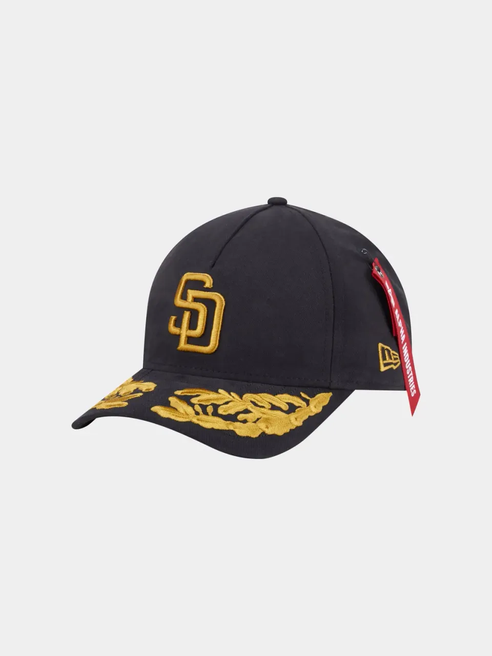 Alpha Industries Padres New Era 940 șapcă neagră reglabilă