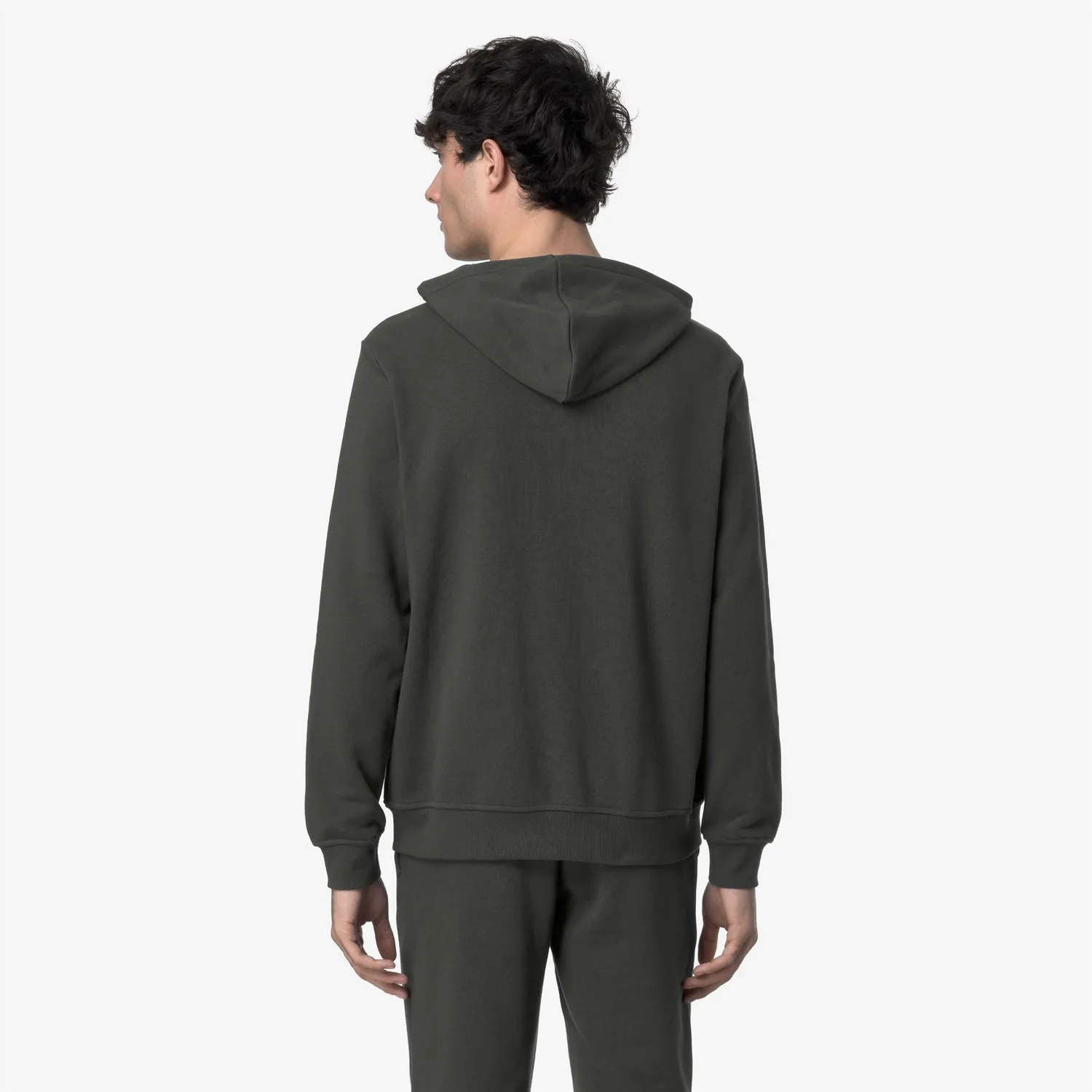 K-Way Arnel hanorac fleece verde negricios unisex moale