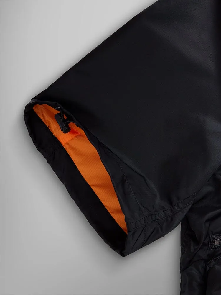 Alpha Industries L-2B geaca bomber maneca scurta neagra
