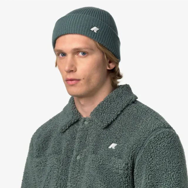 K-Way Brice Cardigan Stitch fes lana Green Balsam