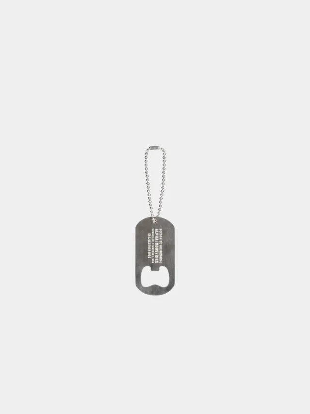 Alpha Industries Bottle Opener breloc Silver oțel inoxidabil