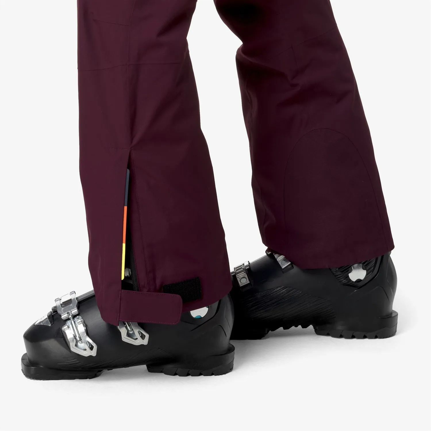 K-Way Bonneval Microtwill 2L pantaloni ski dama mov impermeabili