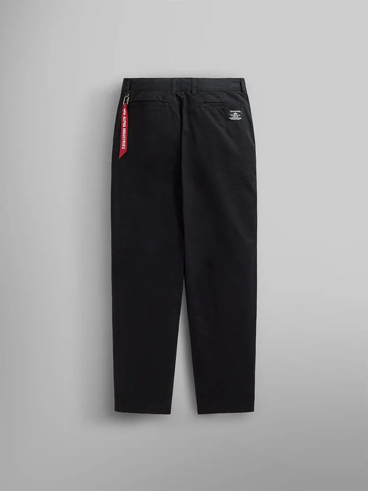 Alpha Industries Classic Trouser pantaloni clasici negri bumbac