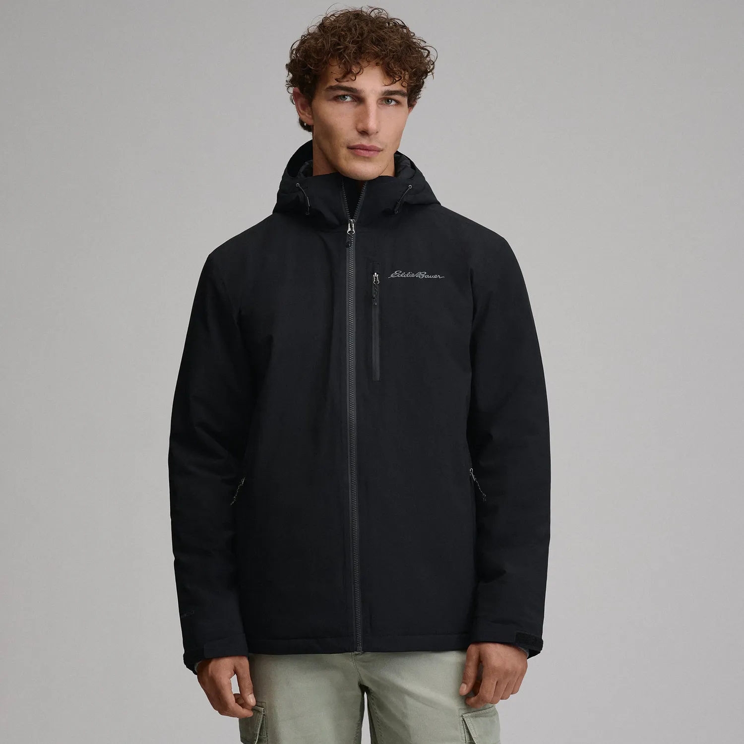 Eddie Bauer Cloud Cap geacă bărbați negru impermeabilă
