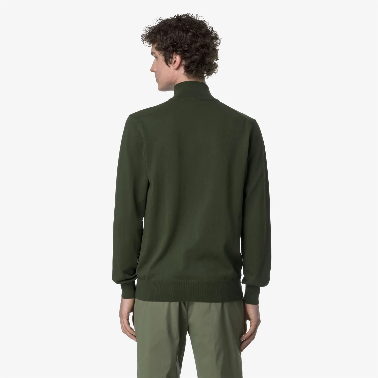 K-Way Finny Cotton PS cardigan barbati verde africa