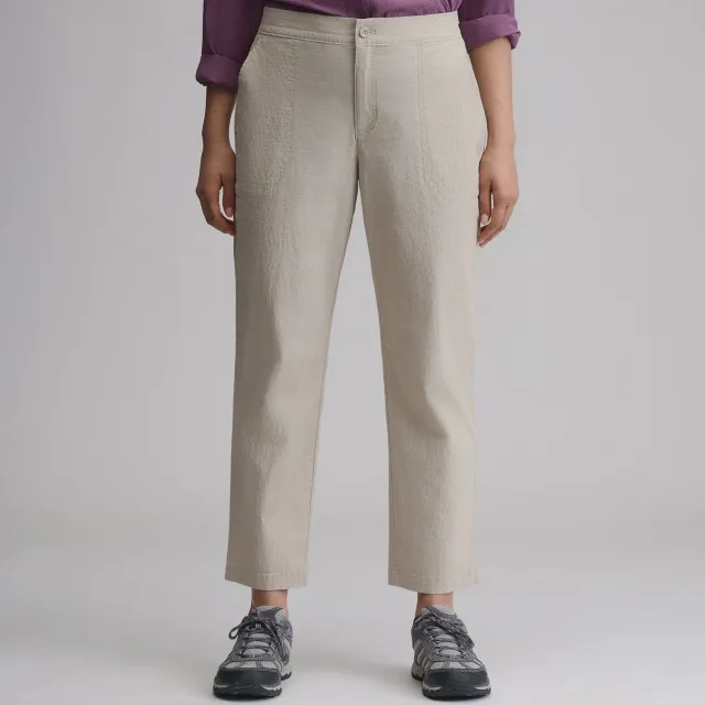 Eddie Bauer Ripstop pantaloni Wine elastici