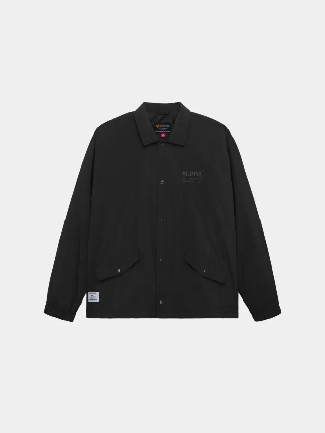 Alpha Industries Coaches geaca neagra usoara impermeabila