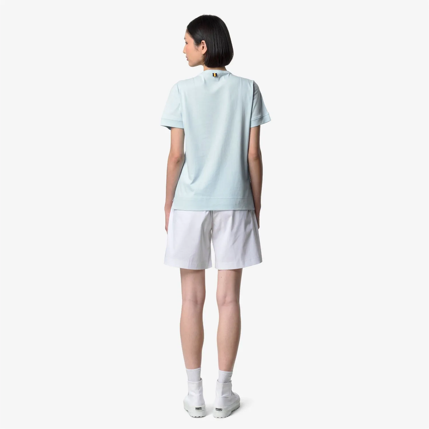 K-Way Emel Jersey tricou dama blue baby bumbac