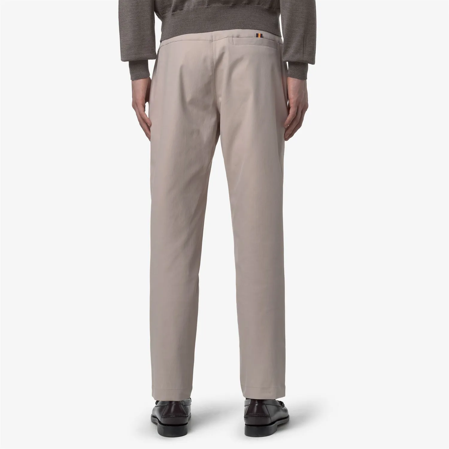 K-Way Elia Twill Peach pantaloni chino bej stretch