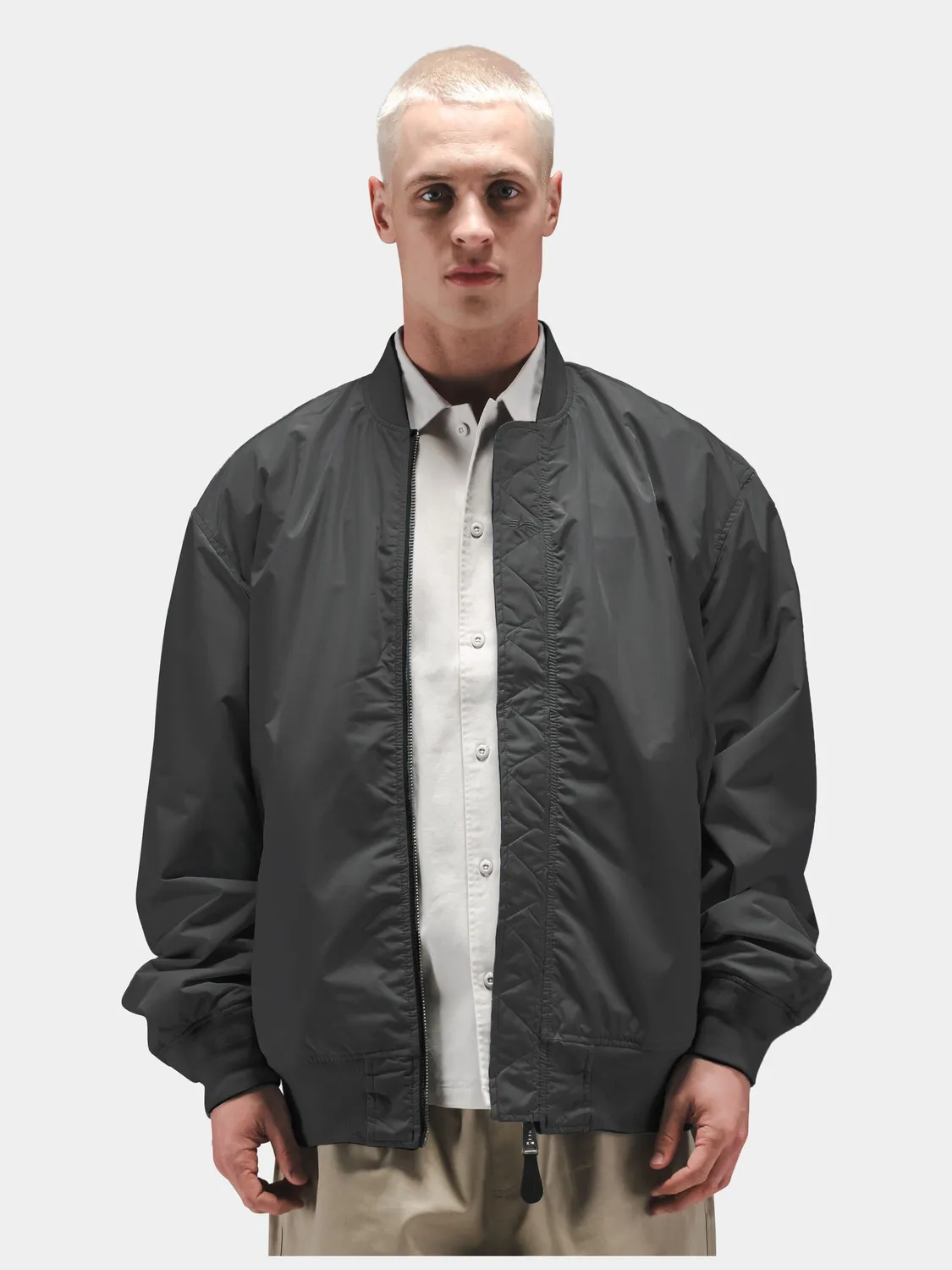 Alpha Industries L-2B Oversized Bomber geaca reversibila neagra