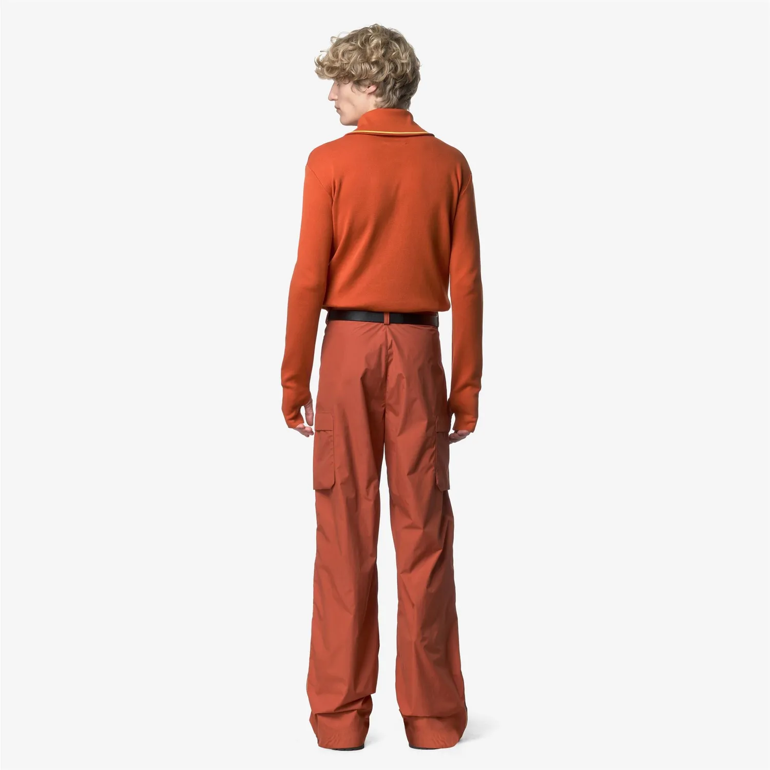 K-Way 4.0 3L Tamey pantaloni portocaliu impermeabili