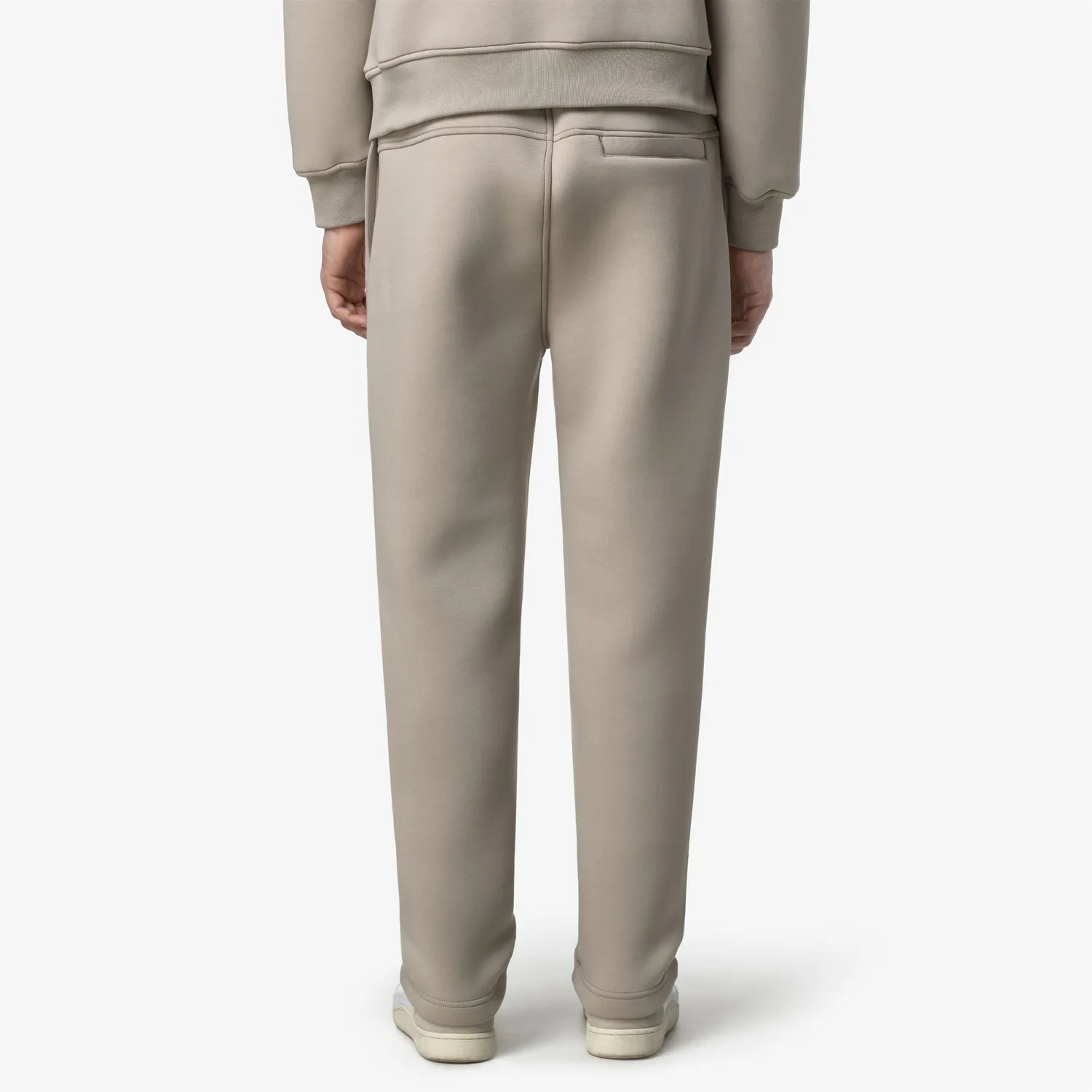 K-Way Micka Spacer pantaloni sport Beige Cashmere caldurosi