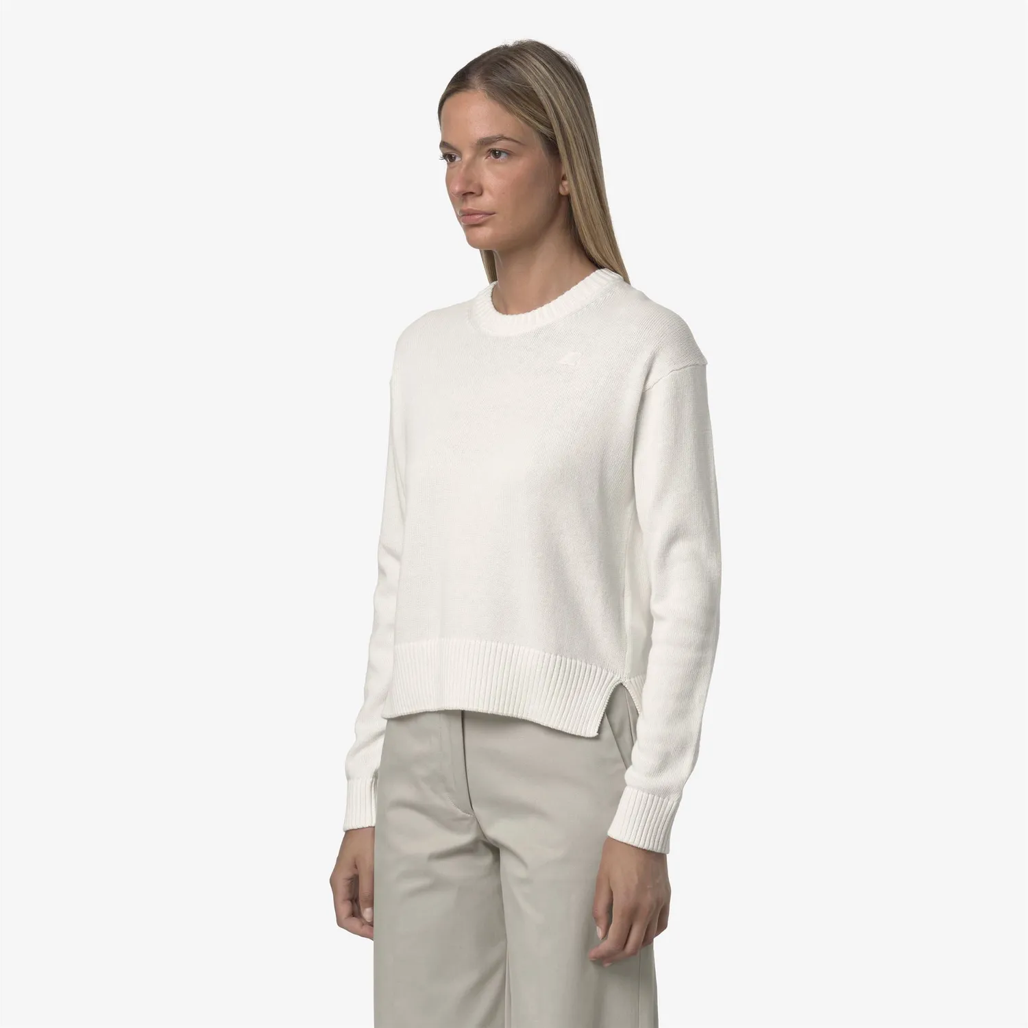 K-Way Domitine Cotton Cashmere pulover dama Gardenia