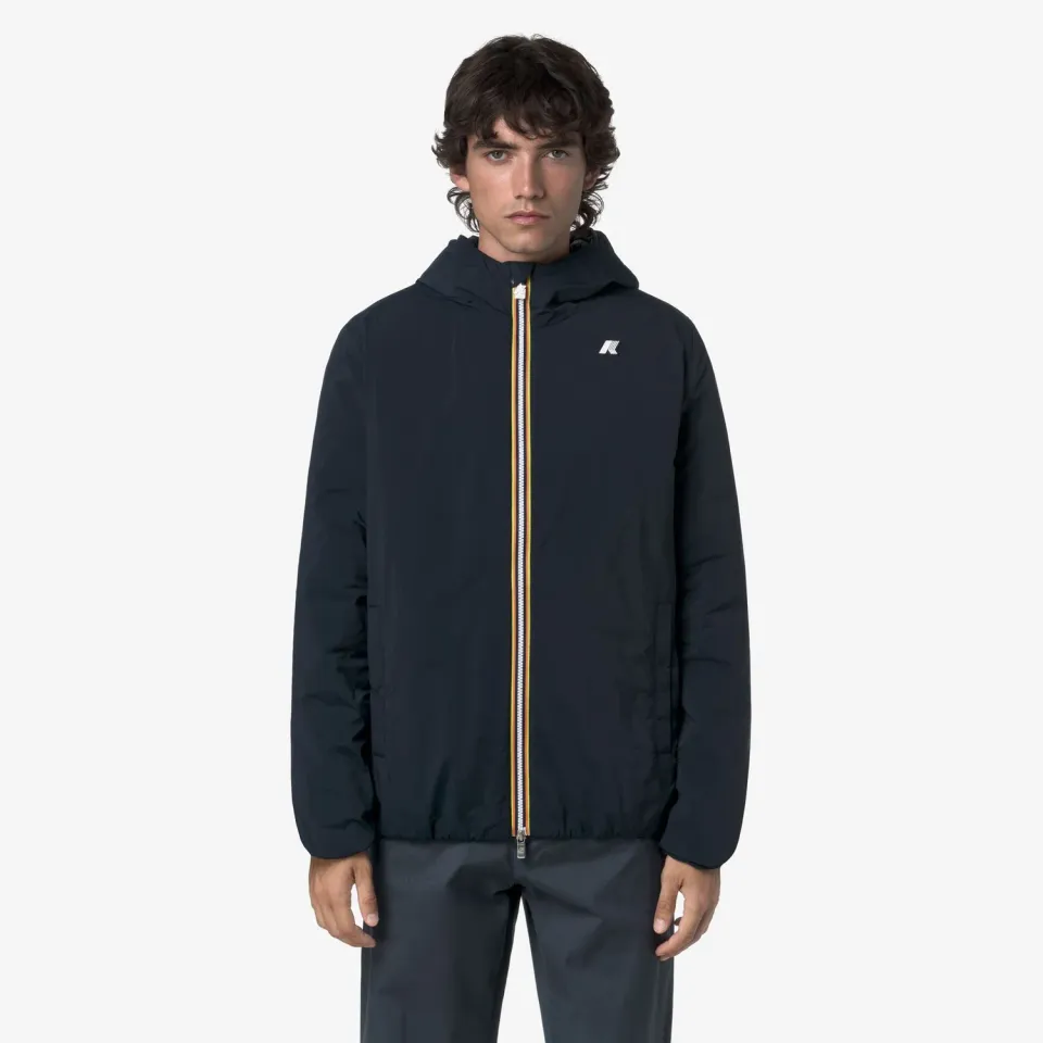 K-Way Jack Plain Warm geaca barbati albastru depth scurta