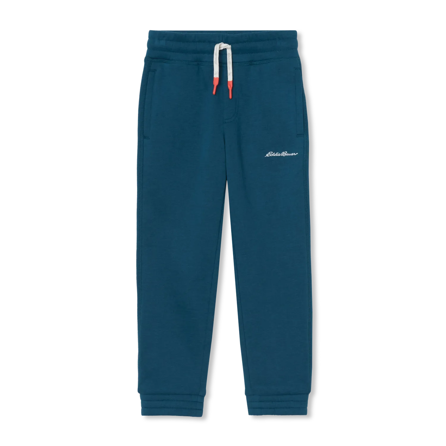 Eddie Bauer Camp Fleece Jogger pantaloni băieți negri fleece