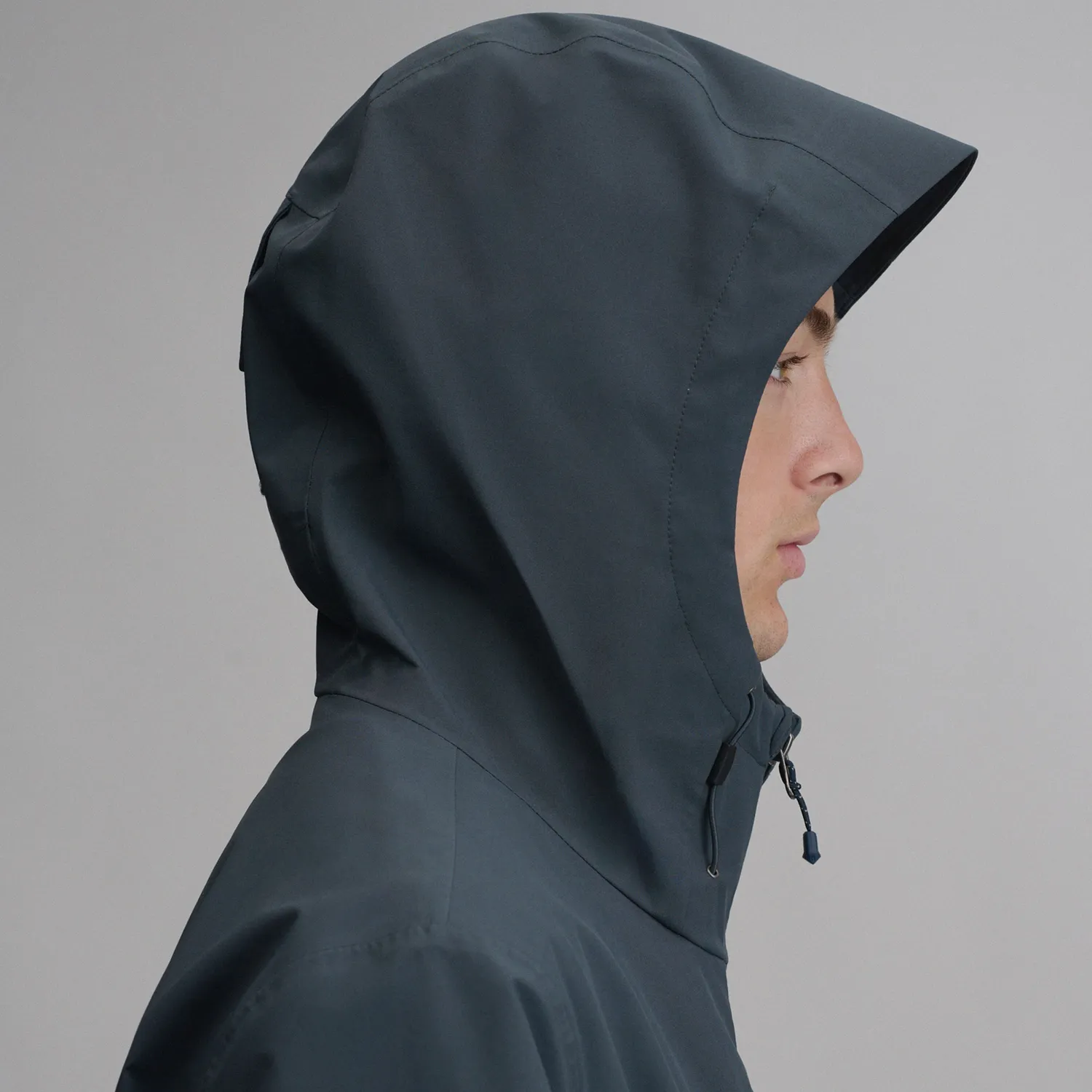 Eddie Bauer Oscillate 3L Trench palton barbati negru 3 straturi