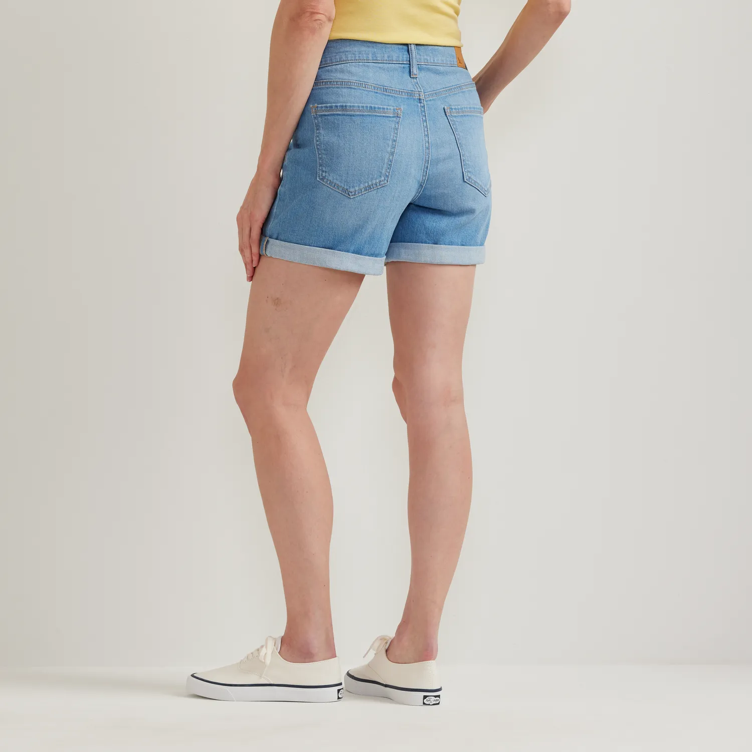 Eddie Bauer pantaloni scurți damă denim Cascade boyfriend