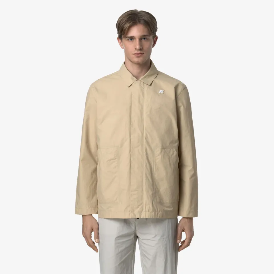 K-Way Broen K61382W geaca barbati Beige Rope rezistenta la apa