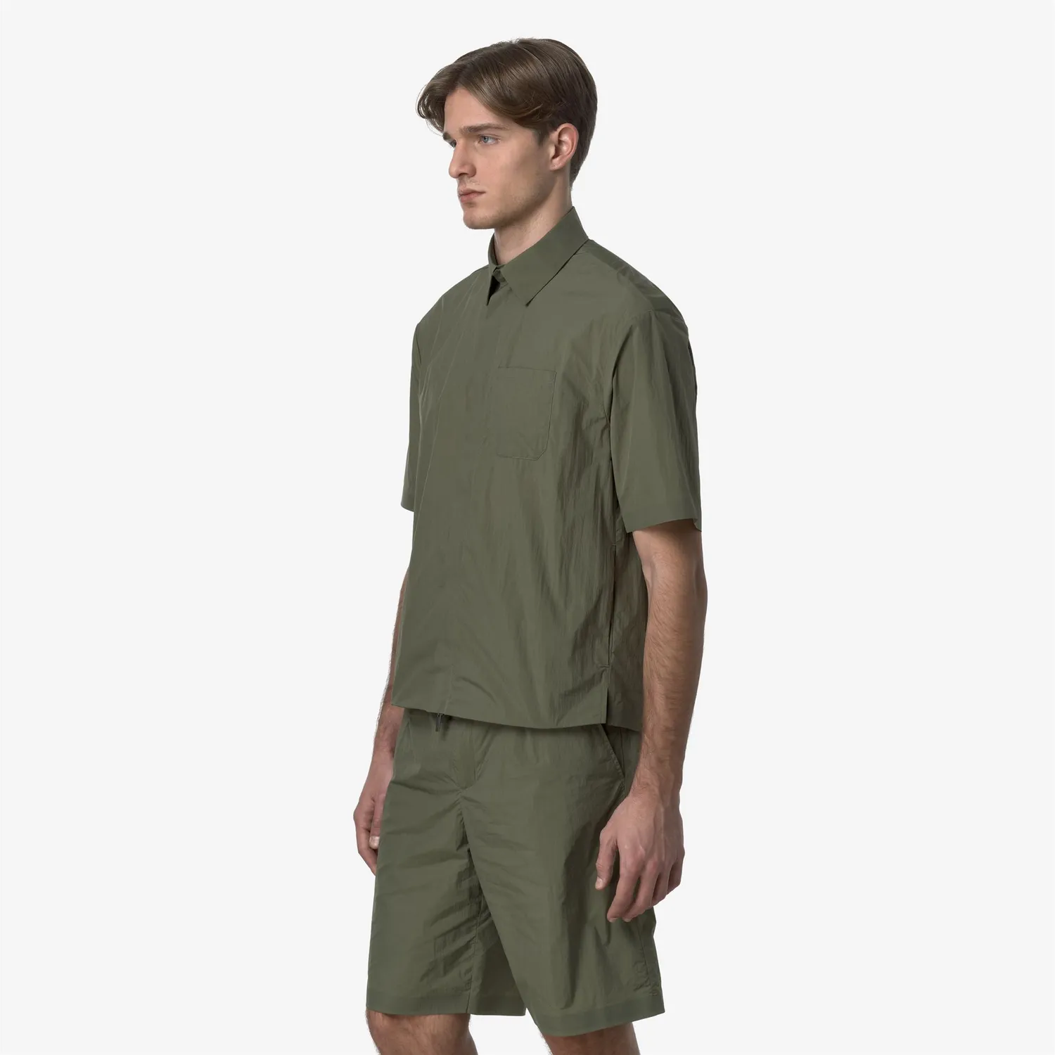 K-Way Licon cămașă bărbați verde ultralight UV