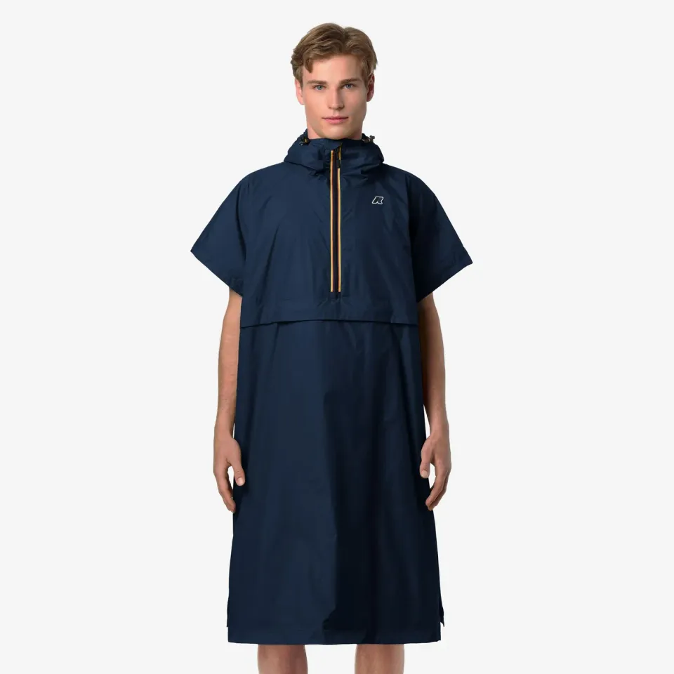 K-Way Hendaye LF poncho L Blue Insignia impermeabil
