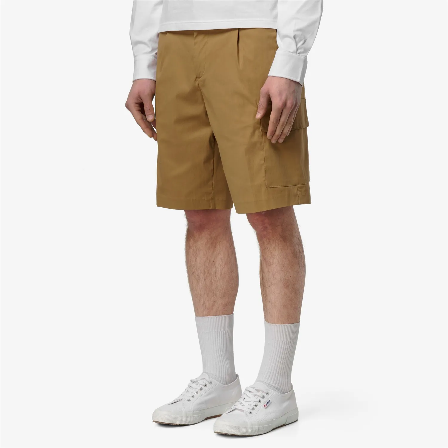 K-Way Serje K6133NW pantaloni scurți cargo maro bistre