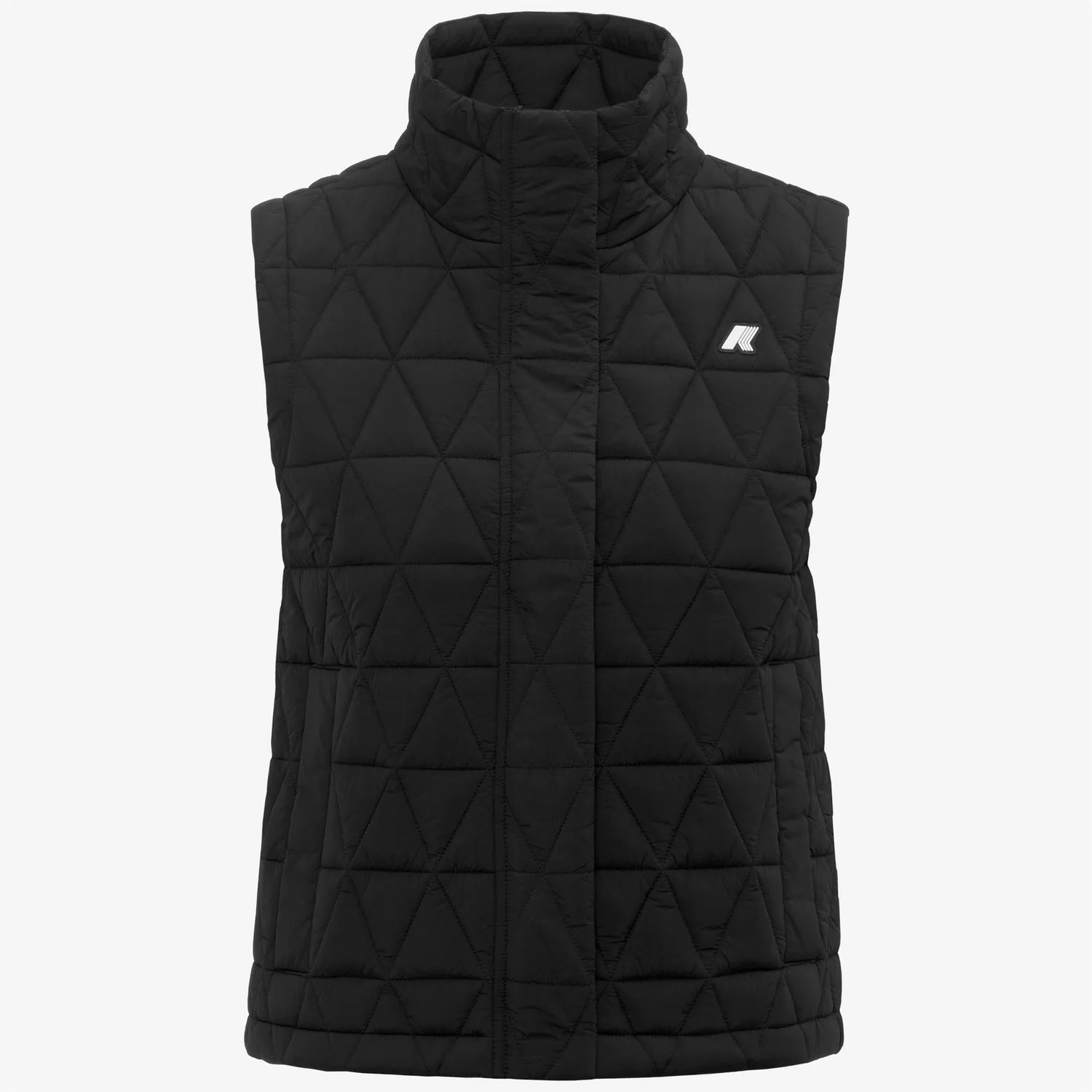 K-Way Satine Diamond Quilted vestă damă negru