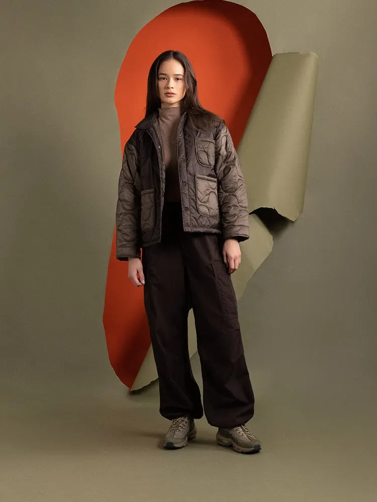 Alpha Industries Chore Coat palton dama maro captuseala matlasata