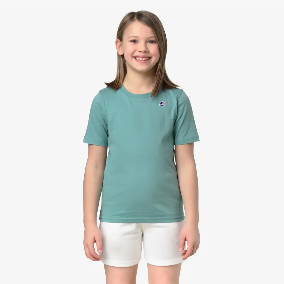K-Way Leonide tricou copii Green Mine bumbac