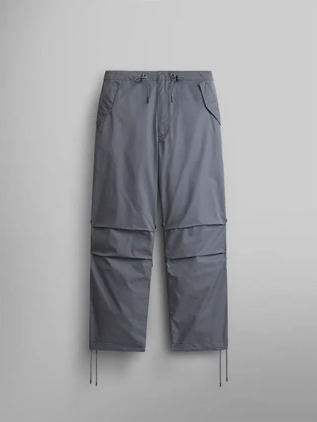 Alpha Industries pantaloni parachute gri aeronava dama ripstop