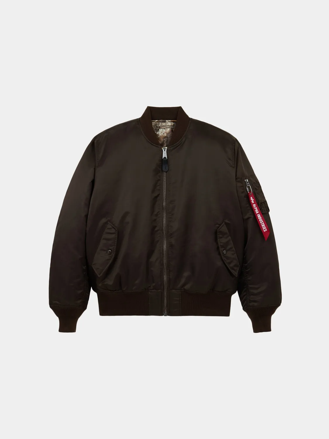 Alpha Industries MA-1 Camo geaca bomber hickory nailon