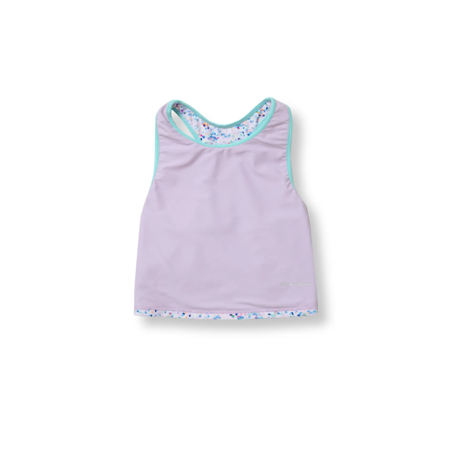 Eddie Bauer Sea Spray tankini fete Pastel Lilac UPF50+