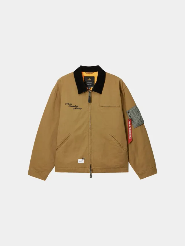 Alpha Industries UNFRM Detroit geacă bej canvas